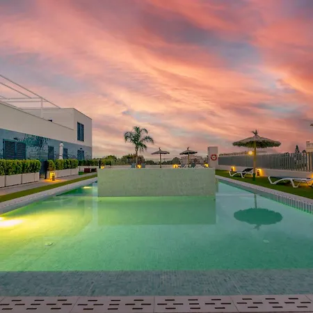 Turquesa Del Mar - Sun & Beach & Golf & Bike - Large Terrace Ground-Floor Spanish Apartment